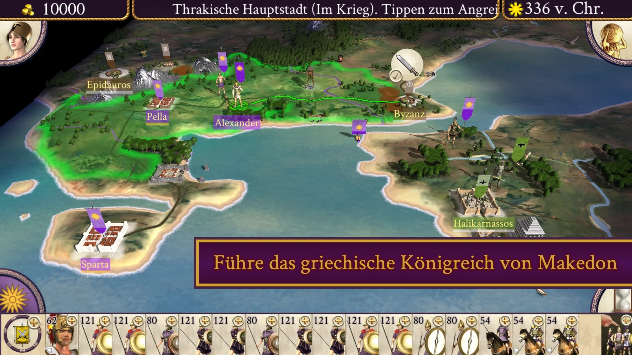 Screenshot einer speziellen Dungeon-Karte